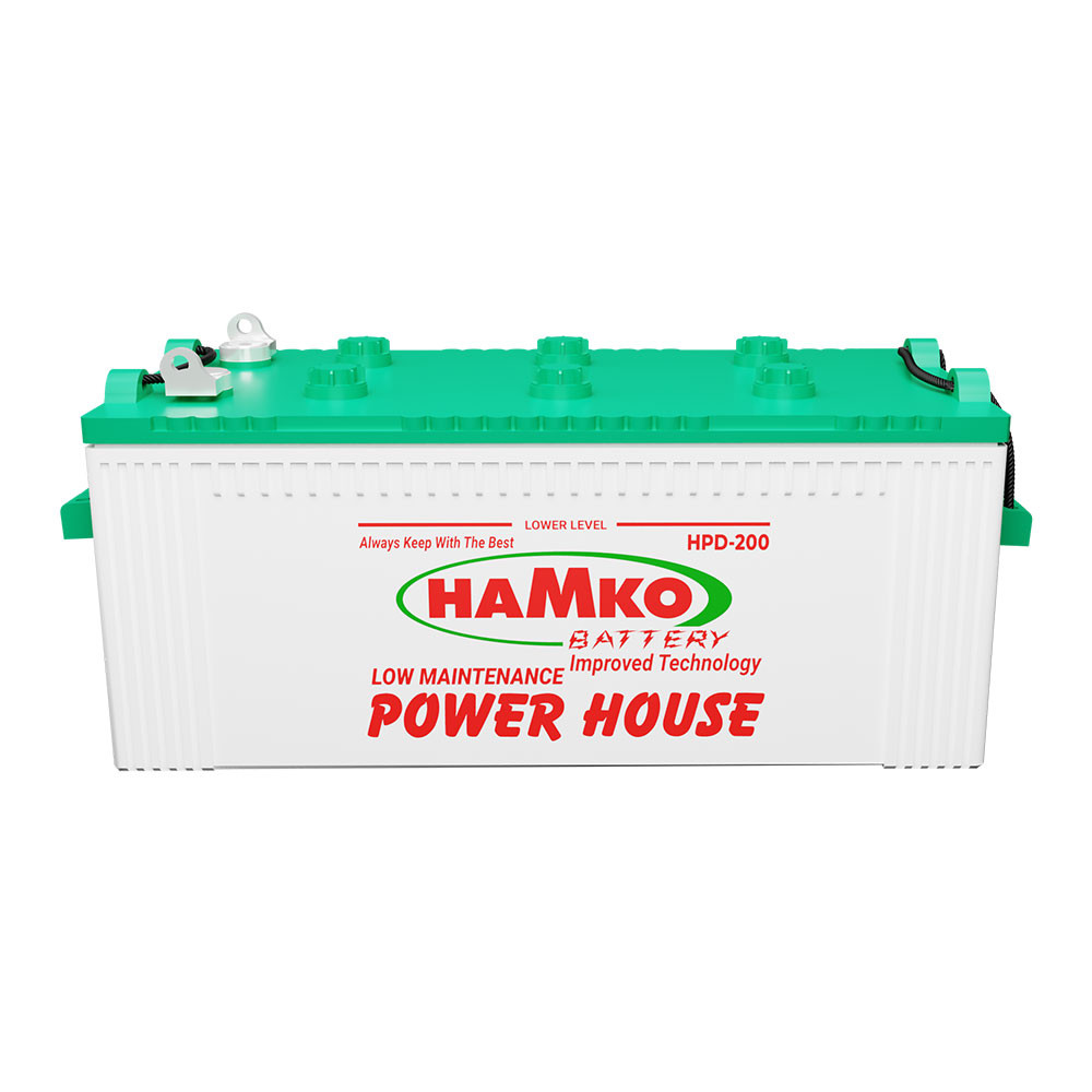 HAMKO HPD-200 AH IPS Battery hamko hpd 200 power house low maintenance battery